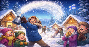 🇫🇮❄️ Abracadabra bij -40 graden! Finnen toveren kokend water om in sneeuw 🪄🇫🇮