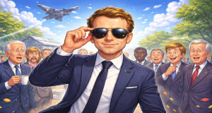 🇫🇷😎 Top Gun in de politiek: Waarom Macron een pilotenbril droeg! ✈️