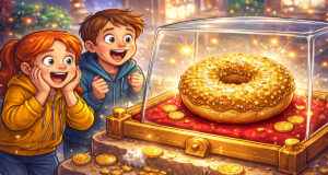 ๐ต๐ฑ๐ฉ Hap, slik, goud? Deze donut is zรณ duur dat je er bijna niet van durft te happen!