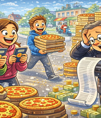 🇩🇰🍕 Foutje in gemeente-app zorgt voor duizenden gratis pizza’s! 📱