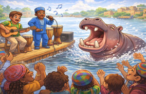 ๐ฒ๐ฑ๐ค Move over, Beyoncรฉ! Dit nijlpaard is de nieuwe popster van het festival ๐ฆ๐ถ