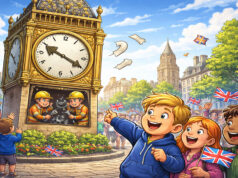 ๐ฌ๐ง๐ฐ๏ธ Oeps! Peperdure klokkentoren in Engeland tikt per ongelukโฆ achteruit! โฐ