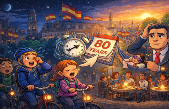 🇪🇸⏰ Foutje! Spanje ontdekt na 80 jaar dat het land in de verkeerde tijd leeft 😅