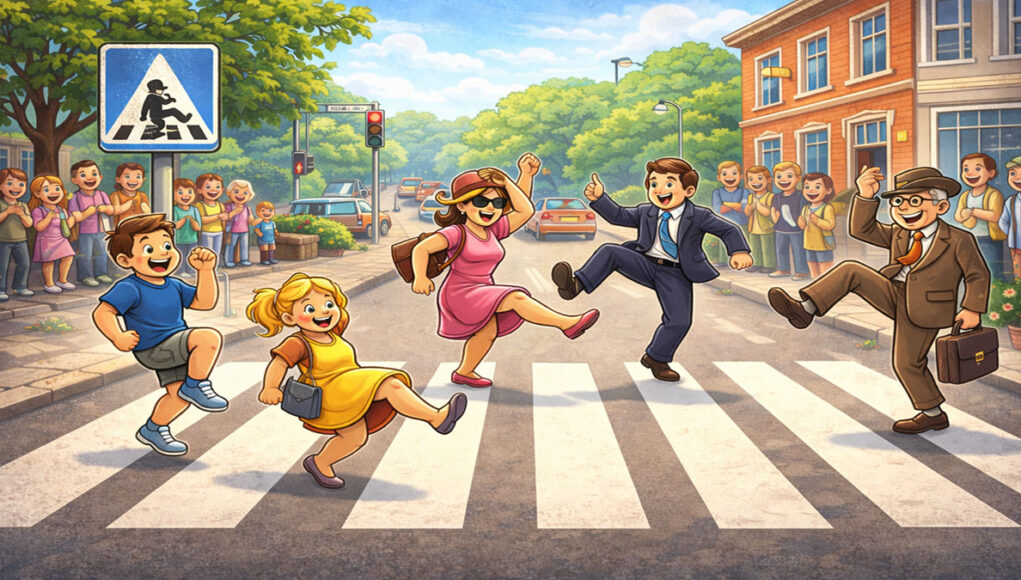 GrappigeOversteekGewenst