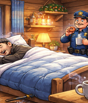 π΄ποΈ Slaapkop! Inbreker valt in slaap tijdens klus!