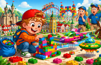 🇩🇰🧱 Aha! Kleuter verbouwt stiekem het Legoland 🎢