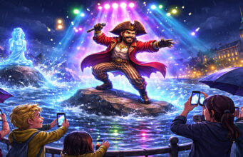 🧜♀️ Arrr! Zeemeermin verandert in dansende piraat! 🏴☠️