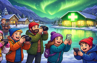 π‘ Hilarisch! Toeristen fotograferen per ongeluk een apotheek in plaats van het Noorderlicht πΈ