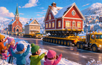 🇸🇪🚚 Verhuizen geblazen! Een hele stad op reis 🏠😲